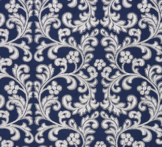 CHIARA EMBROIDERY - INDIGO-0