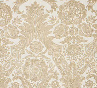LUCIANA DAMASK PRINT - SAND-0