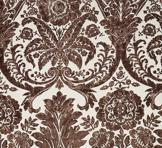 LUCIANA DAMASK PRINT - ESPRESSO-0