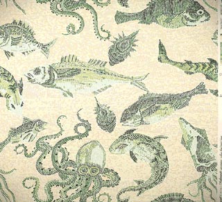 MIKONOS - GREEN & EGGSHELL-0