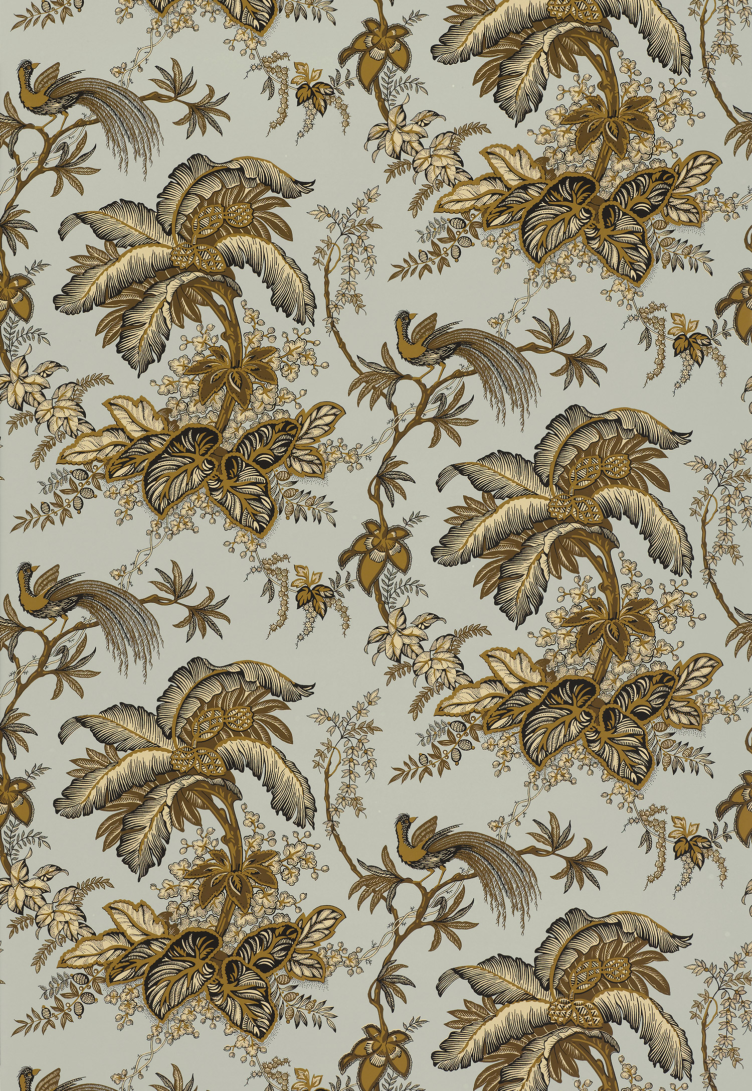 COCONUT GROVE - AQUA & TAN-0