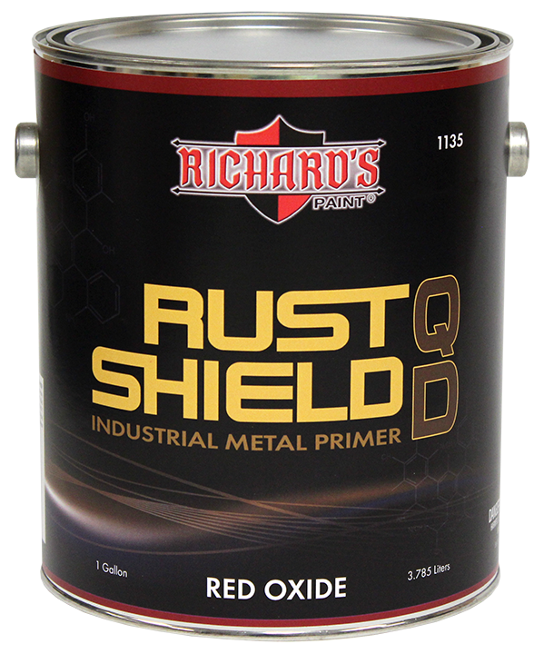 1135, Rust Shield QD Industrial Red Oxide Metal Primer The Paint
