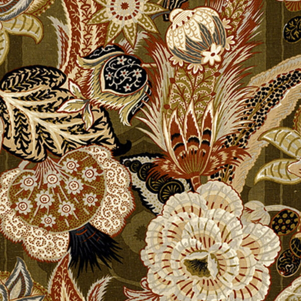 ZANZIBAR LINEN PRINT SANDALWOOD The Paint Store Online